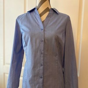 Lane Bryant Button Down Misses Top